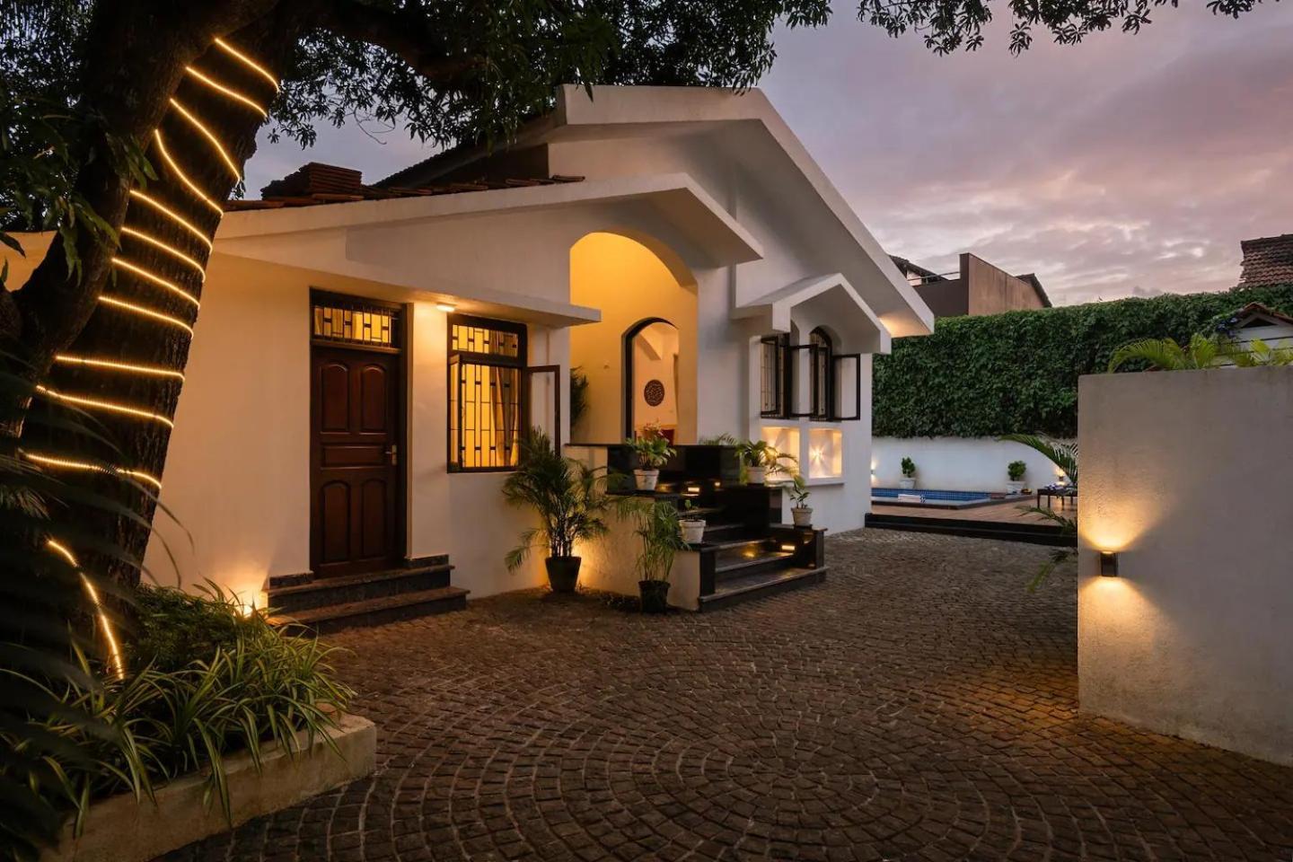 Stone Hearth Villa Anjuna Exterior foto