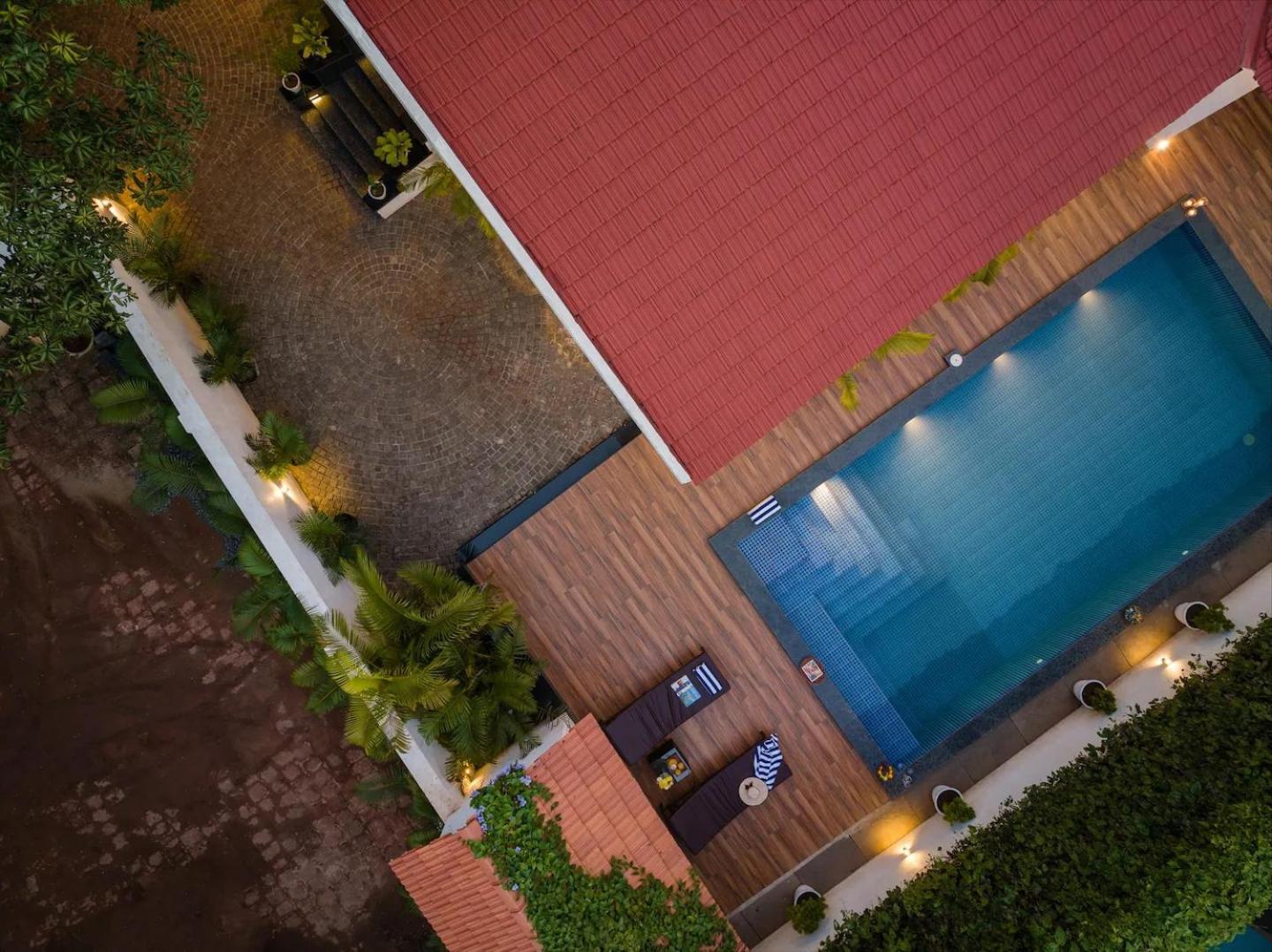 Stone Hearth Villa Anjuna Exterior foto